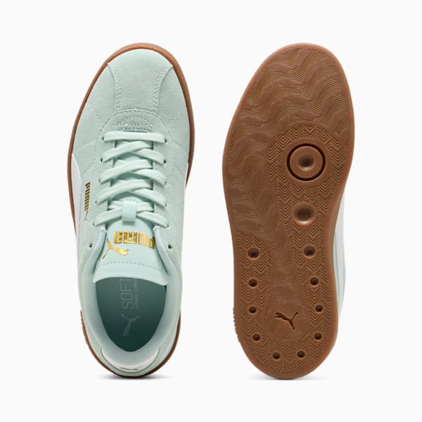 PUMA Club II Suede Sneakers Unisex, Peaceful Blue-PUMA White-Gum, large-ZAF