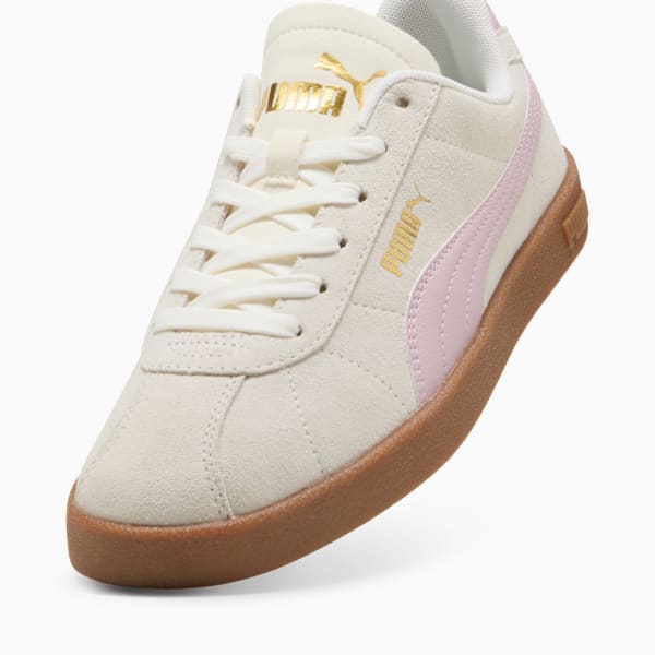 Zapatillas PUMA Club II Gamuza, Warm White-Rose Mauve-Gum, large-ARG