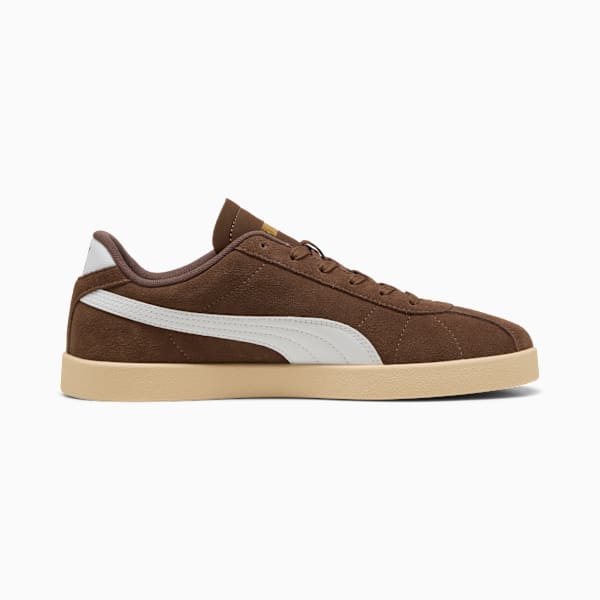 PUMA Club II Suede Sneakers Unisex, Flat Bronze-PUMA White-PUMA Gold, large-ZAF