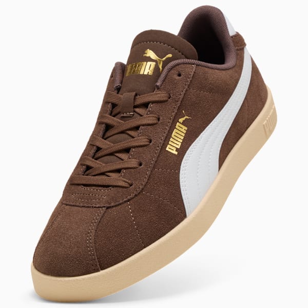 PUMA Club II Suede Sneakers Unisex, Flat Bronze-PUMA White-PUMA Gold, large-ZAF