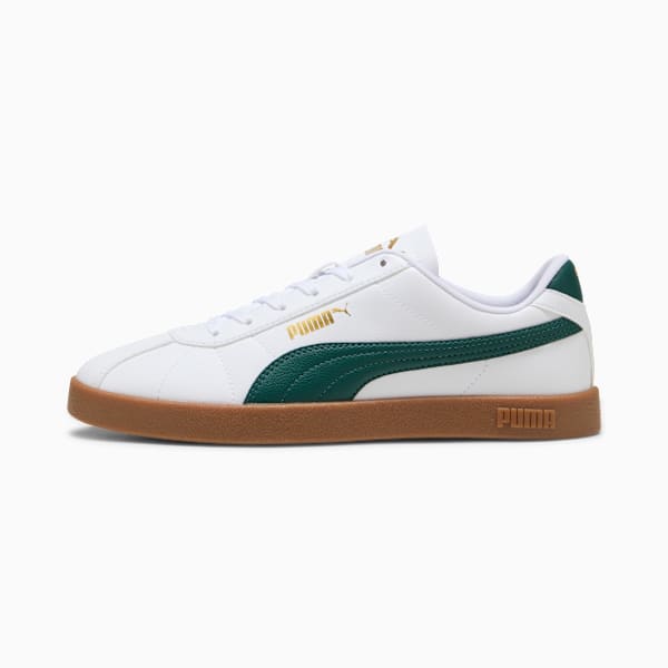 PUMA Club II Sneakers Unisex, PUMA White-Dark Myrtle-Gum, large-ZAF