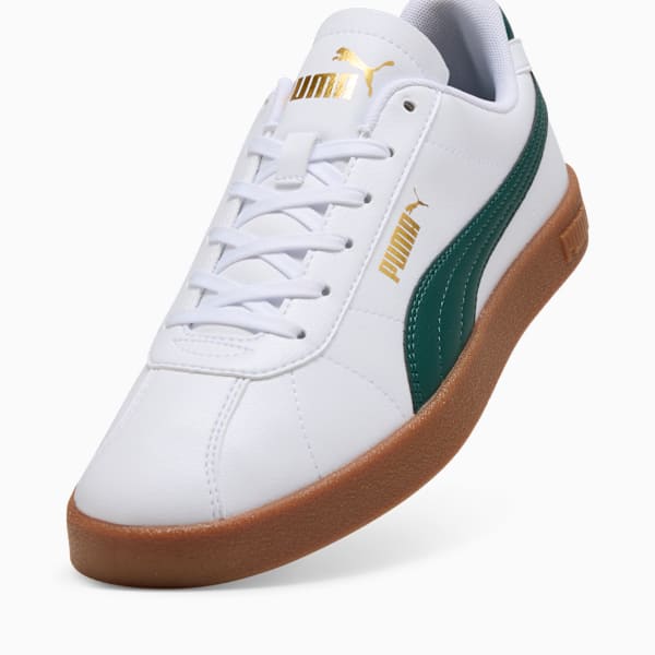 PUMA Club II Sneakers Unisex, PUMA White-Dark Myrtle-Gum, large-ZAF