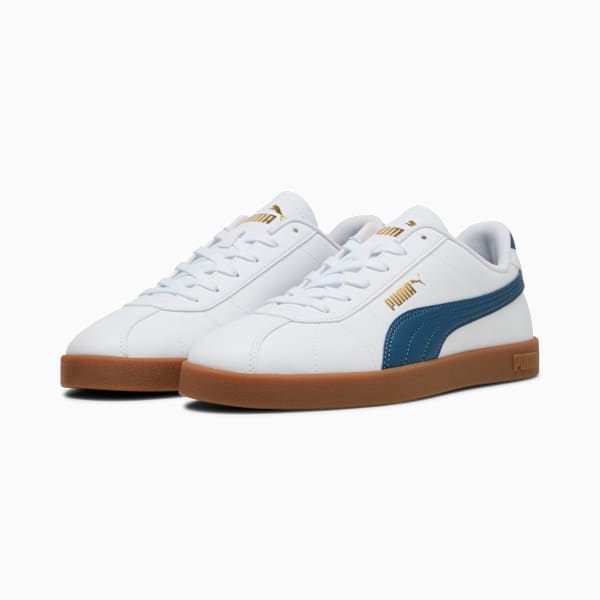 PUMA Club II Sneakers Unisex, PUMA White-Dark Indigo, large-ZAF