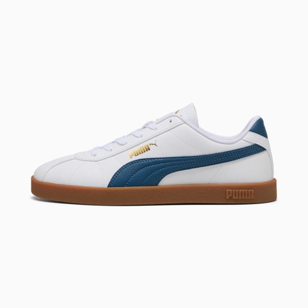 PUMA Club II Sneakers Unisex, PUMA White-Dark Indigo, large-ZAF
