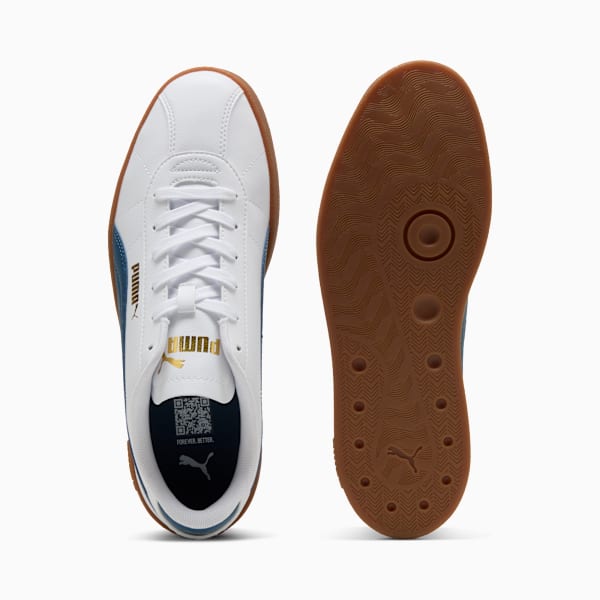 PUMA Club II Sneakers Unisex, PUMA White-Dark Indigo, large-ZAF