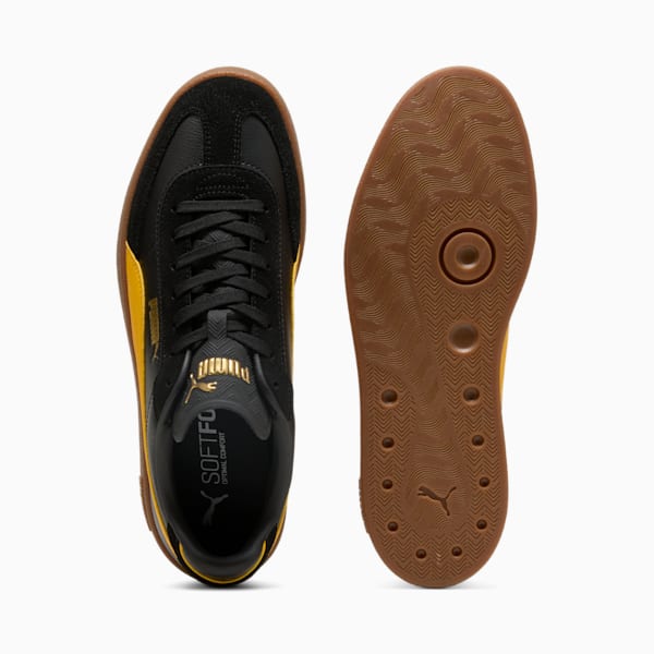 PUMA Club II Era Sneakers Unisex, PUMA Black-Yellow Sizzle-Gum, large-ZAF