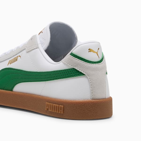PUMA Club II Era Sneakers Unisex, PUMA White-Archive Green-Gum, large-ZAF
