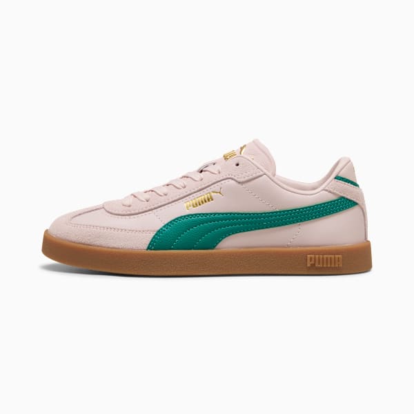 PUMA Club II Era Sneakers Unisex, Mauve Mist-Wild Green, large-ZAF