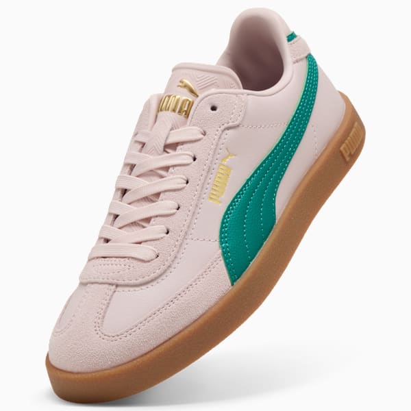 PUMA Club II Era Sneakers Unisex, Mauve Mist-Wild Green, large-ZAF
