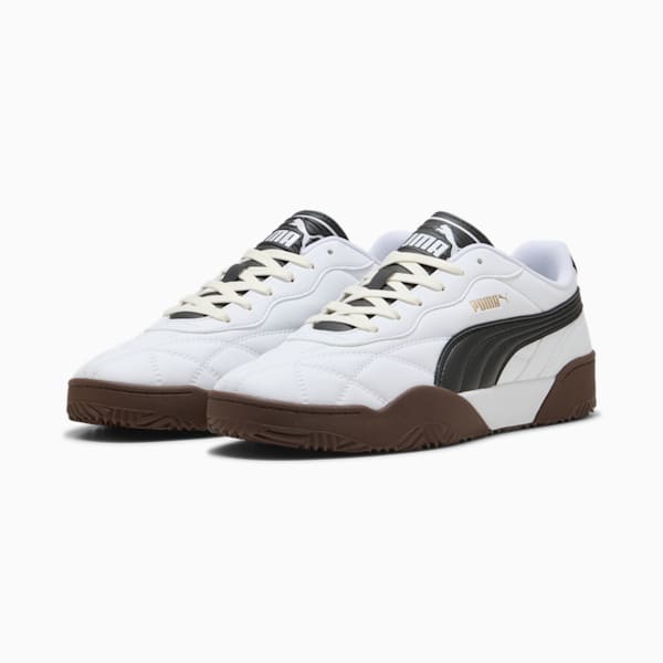 Tifosi Sneakers Unisex, PUMA White-PUMA Black-Espresso Brown, large-ZAF