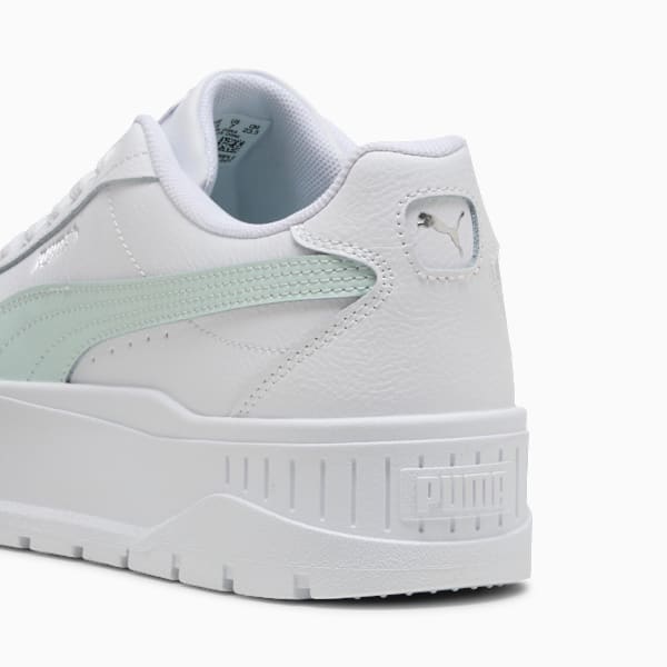 Zapatillas Karmen II Cuero para mujer, PUMA White-Peaceful Blue, large-ARG