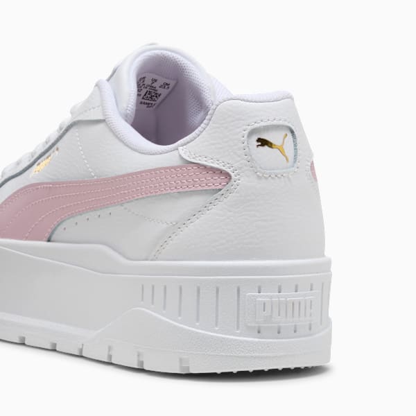 Zapatillas Karmen II Cuero para mujer, PUMA White-Rose Mauve, large-ARG