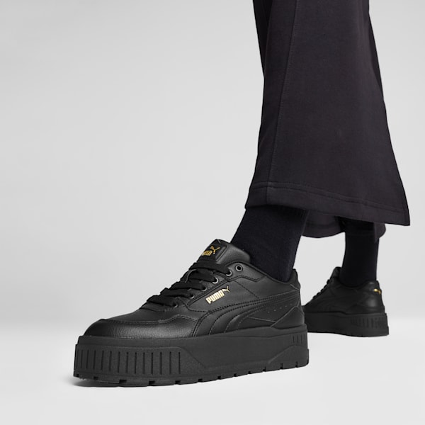 Zapatillas Karmen II Idol para mujer, PUMA Black-PUMA Black-PUMA Gold, large-ARG