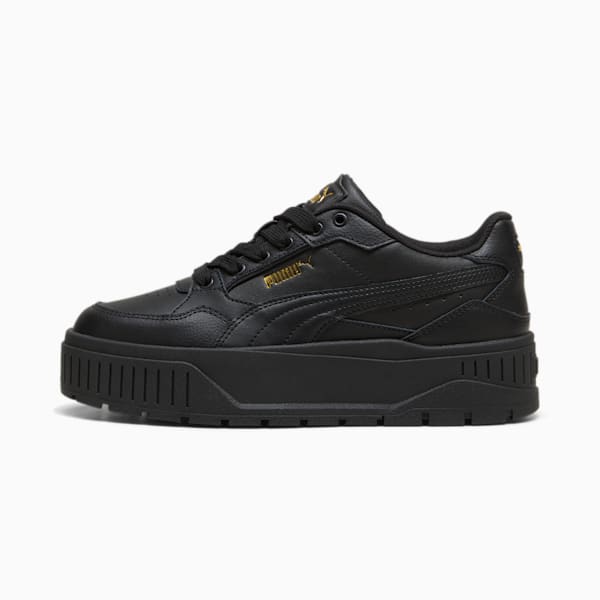 Zapatillas Karmen II Idol para mujer, PUMA Black-PUMA Black-PUMA Gold, large-ARG
