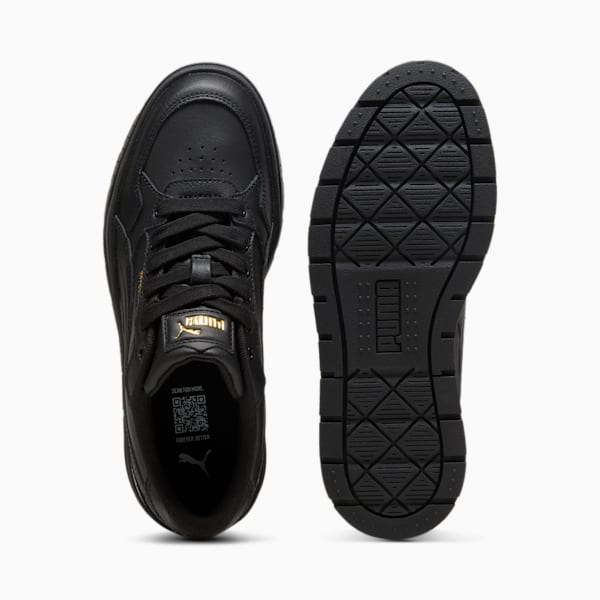 Zapatillas Karmen II Idol para mujer, PUMA Black-PUMA Black-PUMA Gold, large-ARG
