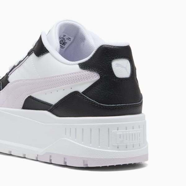 Zapatillas Karmen II Idol para mujer, PUMA White-Lilac Frost-PUMA Black, large-ARG