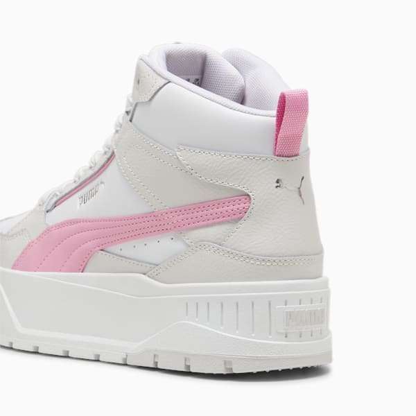 Zapatillas Karmen II Idol Mid para mujer, PUMA White-Mauve Mist-Feather Gray, large-ARG