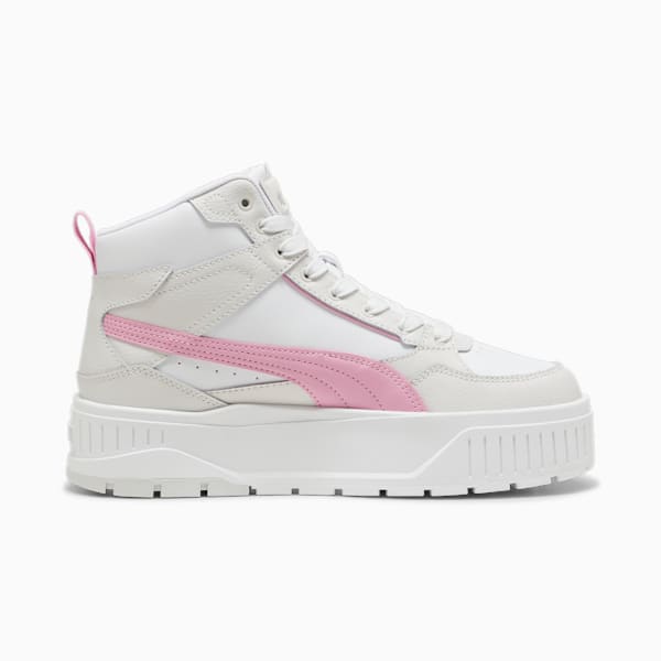 Zapatillas Karmen II Idol Mid para mujer, PUMA White-Mauve Mist-Feather Gray, large-ARG