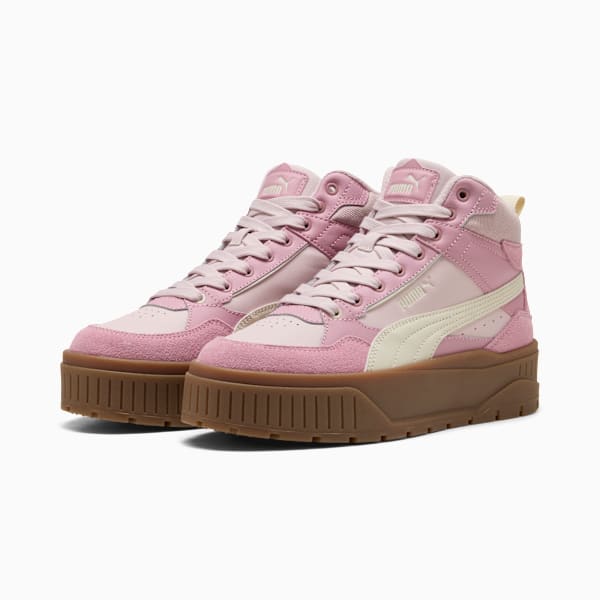 Karmen II Idol Mid WTR Sneakers Women, Mauve Mist-Alpine Snow, large-ZAF