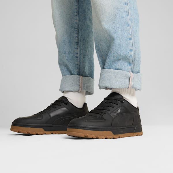Caven 2.0 Abrupt Sneakers Unisex, PUMA Black-Gum-PUMA White, large-ZAF