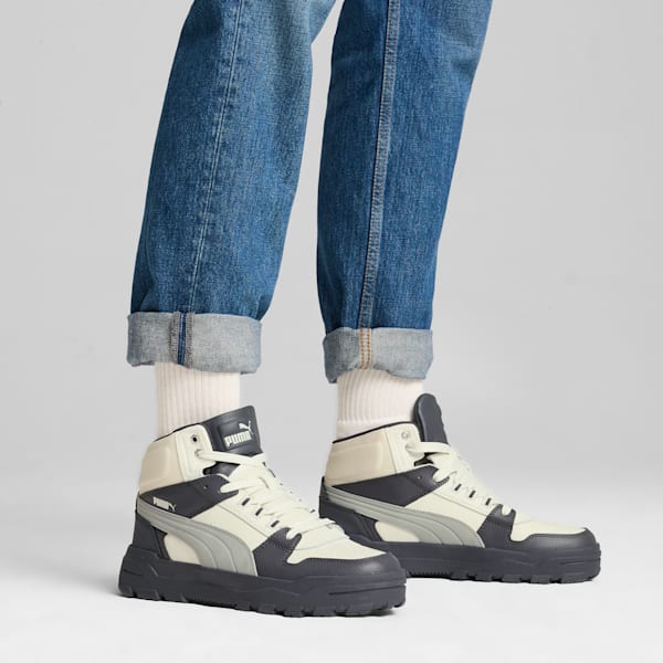 Rebound Abrupt Sneakers Unisex, Galactic Gray-Smokey Gray-Vapor Gray, large-ZAF