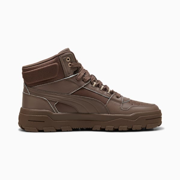 Rebound Abrupt Sneakers Unisex, Flat Bronze-Canvas-PUMA White, large-ZAF