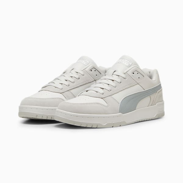 Rebound Game Low Suede Sneakers Unisex, Glacial Gray-Cool Mid Gray-Feather Gray, large-ZAF
