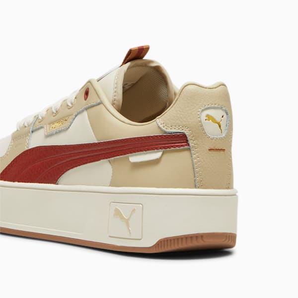 Carina Street Lux Sneakers Women, Alpine Snow-Mars Red-Toasted Almond, large-ZAF