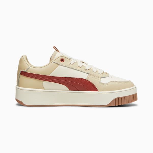 Carina Street Lux Sneakers Women, Alpine Snow-Mars Red-Toasted Almond, large-ZAF