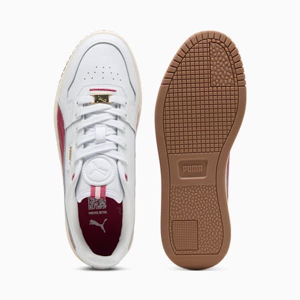 Carina Street Lux Sneakers Women, PUMA White-Port-PUMA Gold, large-ZAF