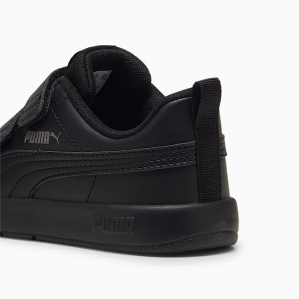 Courtflex V3 Sneakers Kids, PUMA Black-PUMA Black-Cast Iron, large-MEX