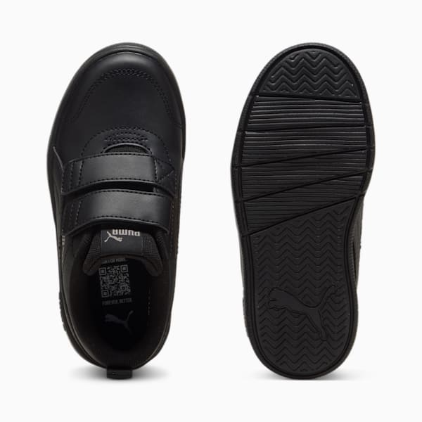 Courtflex V3 Sneakers Kids, PUMA Black-PUMA Black-Cast Iron, large-MEX