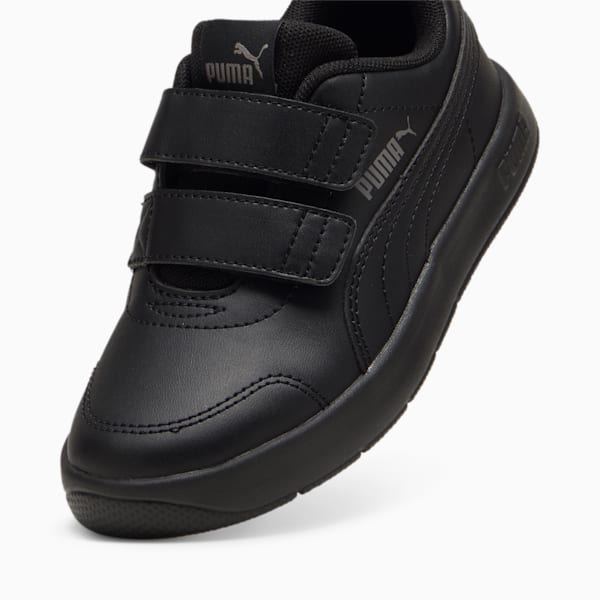 Courtflex V3 Sneakers Kids, PUMA Black-PUMA Black-Cast Iron, large-MEX