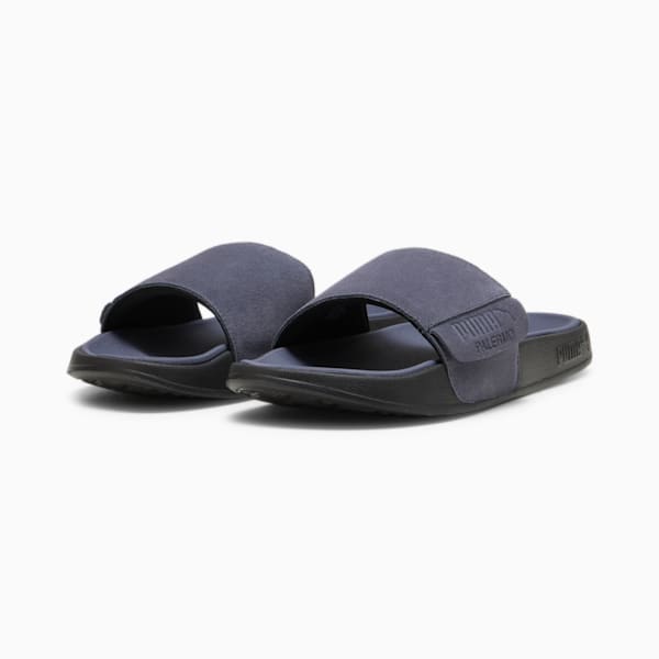 Leadcat 2.0 Palermo Slides Unisex, Galactic Gray-PUMA Black, large-MEX
