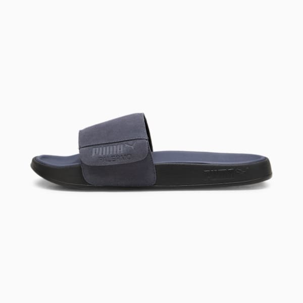 Leadcat 2.0 Palermo Slides Unisex, Galactic Gray-PUMA Black, large-MEX