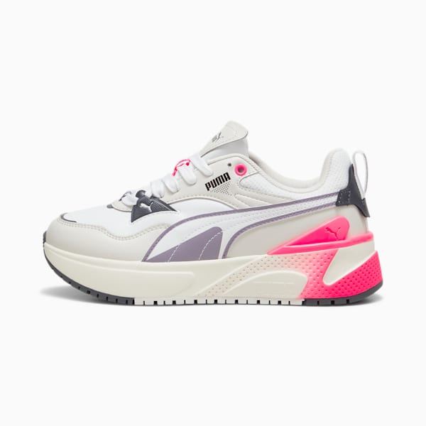 R78 Disrupt Sneakers Women, Feather Gray-Pale Plum-Sunset Glow, large-ZAF