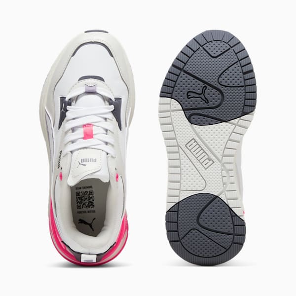 R78 Disrupt Sneakers Women, Feather Gray-Pale Plum-Sunset Glow, large-ZAF
