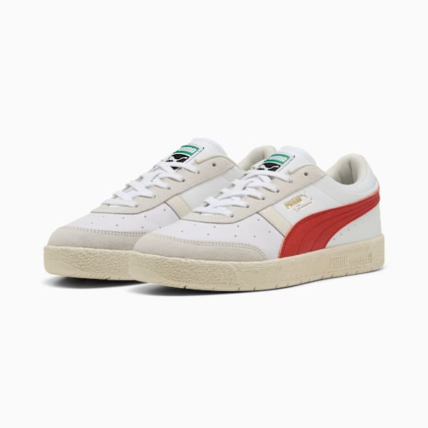 Seoul Sneakers Unisex, PUMA White-Red Fire, large-ZAF