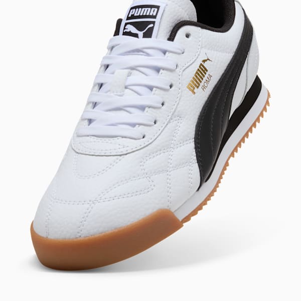 Tenis Roma Anniversario, PUMA White-PUMA Black-Gum, large-MEX