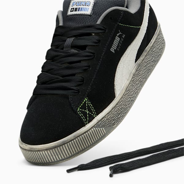 Suede XL Sk8er Sneakers, Cool Light Gray-Cast Iron, large-ZAF