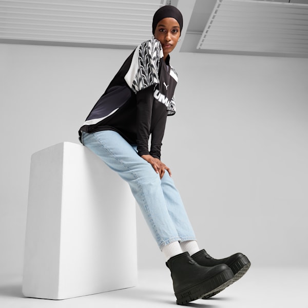 Mayze Wellis Boot Women, PUMA Black, large-ZAF