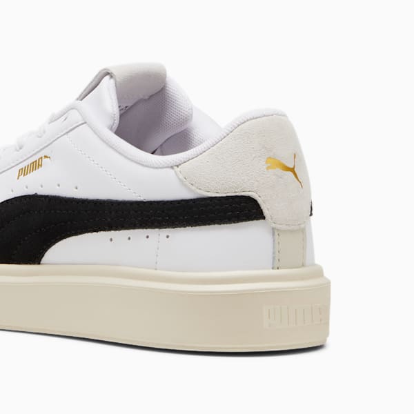 Lajla T-toe Sneakers Women, PUMA White-PUMA Black, large-ZAF