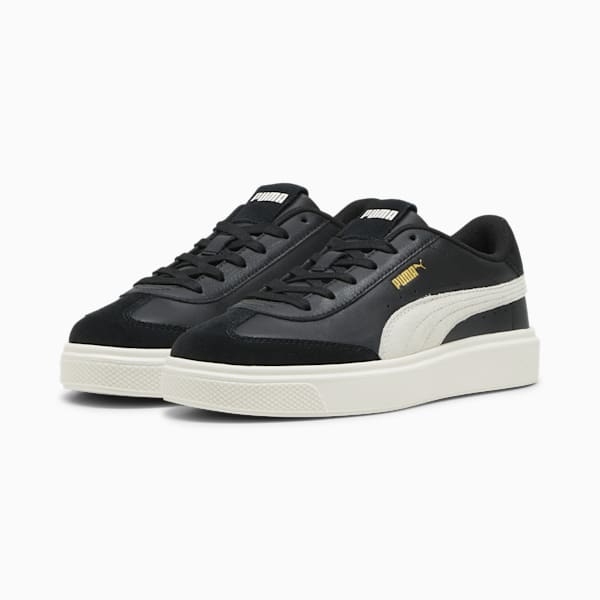 Lajla T-toe Sneakers Women, PUMA Black-Warm White, large-ZAF