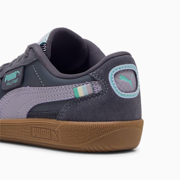 Palermo PUMA FC Sneakers Kids, Galactic Gray-Pale Plum, large-ZAF