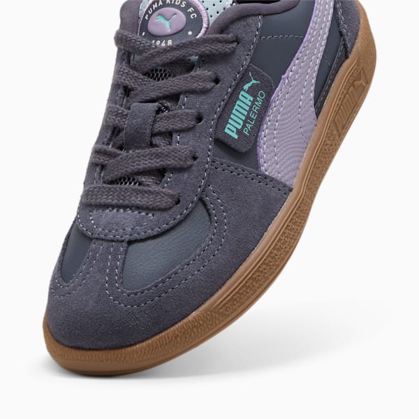Palermo PUMA FC Sneakers Kids, Galactic Gray-Pale Plum, large-ZAF