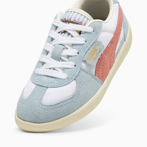 Palermo Offside Sneakers Kids, PUMA White-Frosted Dew-Deeva Peach, large-ZAF
