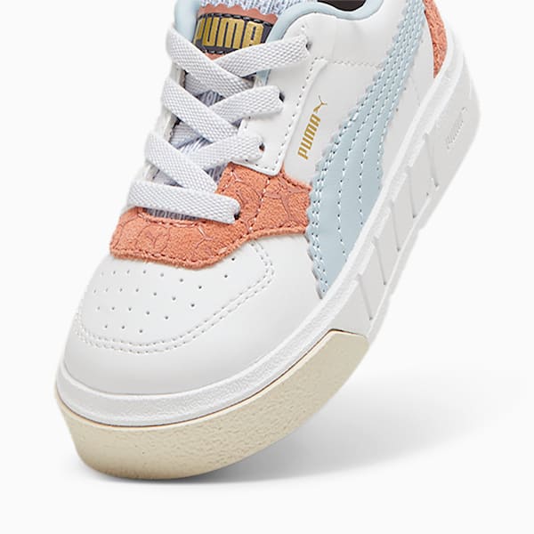 Cali Court Offside Sneakers Toddler, PUMA White-Deeva Peach, large-ZAF
