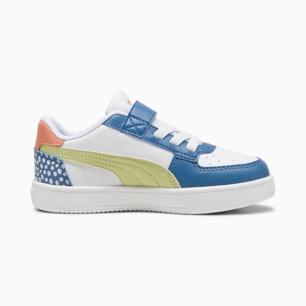 Caven 2.0 PUMA FC Sneakers Kids, Blue Horizon-Pistachio Green-PUMA White, large-ZAF