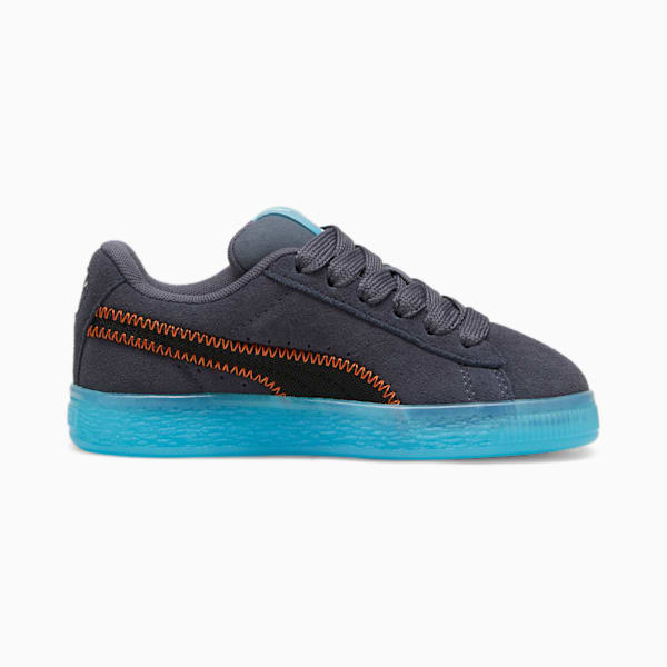 Suede XL Artificial Friends Sneakers Kids, Galactic Gray-Bright Aqua, large-ZAF