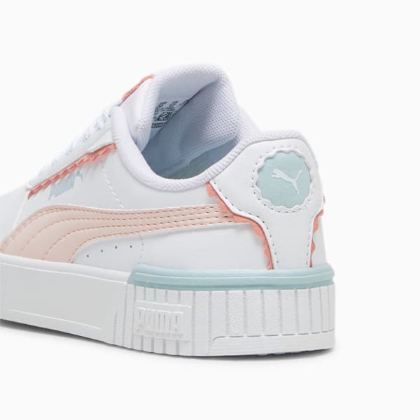 Carina 2.0 Off Side Sneakers Kids, PUMA White-Island Pink-Frosted Dew, large-ZAF